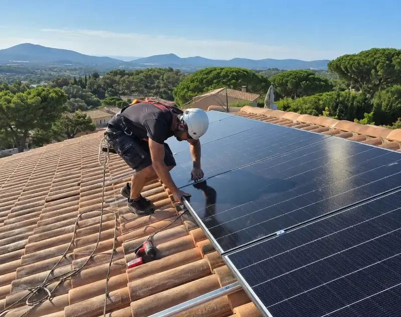 Installateur panneaux solaires Lacrouzette — pose photovoltaïque sur toiture